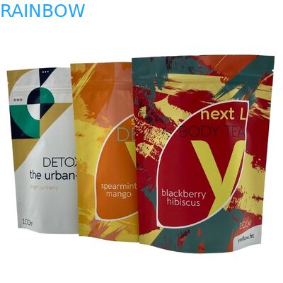 سستة مقاومة للرطوبة الحقيبة لتغليف القهوة والشاي