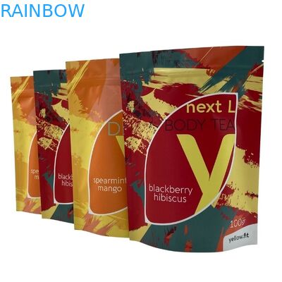 سستة مقاومة للرطوبة الحقيبة لتغليف القهوة والشاي