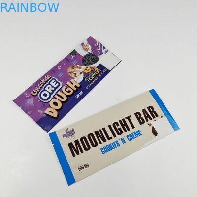 أكياس رقائق الطباعة الرقمية القابلة لإعادة التدوير CMYK أكياس تغليف الشوكولاته الملونة