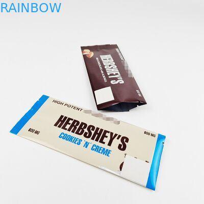 كيس رقائق بلاستيك قابل لإعادة التدوير من كانابينويدس شوكليت بار