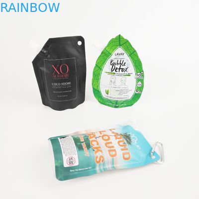 مخصص شامبو صنبور الحقيبة التعبئة والتغليف التجميل انبثاق السائل الحقائب الوقوف