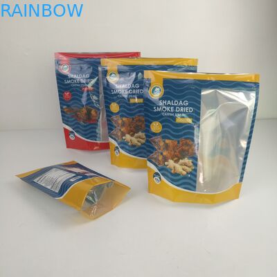 أكياس تخزين الطعام من فويل زيبلوك مايلر مقاومة للرطوبة مقاومة للرائحة للوجبات الخفيفة