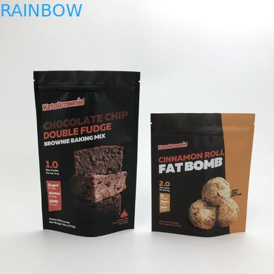 لينة اللمس THC الغذاء أكياس مايلر الحقيبة أكياس تغليف الألومنيوم المخصصة