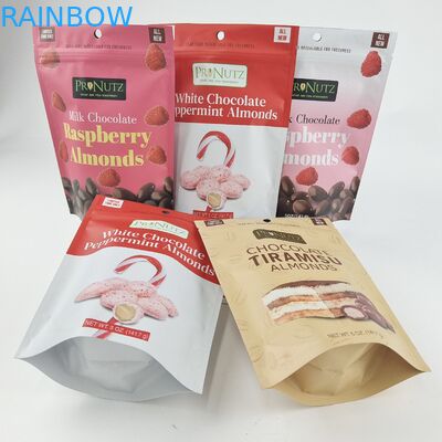 ملفات تعريف الارتباط حلوى THC التعبئة والتغليف الوقوف دوق-باي شعار مخصص مطبوعة كيس بلاستيك للأغذية