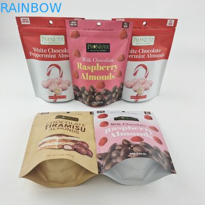 3.5g 7g 14g 28g أكياس طعام مايلر مخصصة Cangy Gummies الوقوف أكياس Ziplock