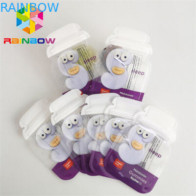 حقيبة صغيرة قابلة للإغلاق قابلة للرائحة بتصميم قابل للكسر بحجم 3.5 جرام من أكياس طعام مايلر من البسكويت