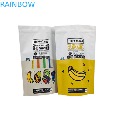 تخصيص كيس مايلر الألومنيوم احباط الرمز البريدي قفل لتغليف المواد الغذائية الصالحة للأكل