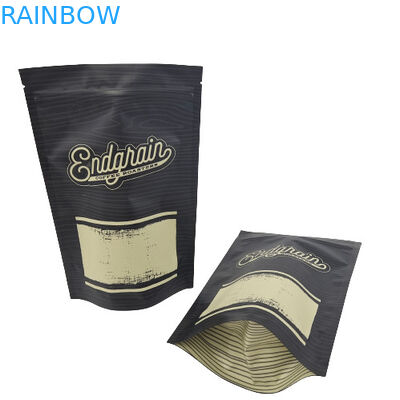 تغليف شاي القهوة كيس زيبلوك أبيض بلوري مقاوم للرائحة مع شعارك