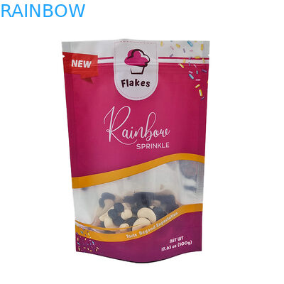 14g الوقوف الحقيبة أكياس التعبئة والتغليف الألومنيوم الغذاء الصف البلاستيك الصالحة للأكل مغلفة