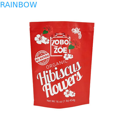 أكياس تغليف الألمنيوم الملونة مايلر 3.5 جرام دعم ذاتي للحقائب ذات السوستة