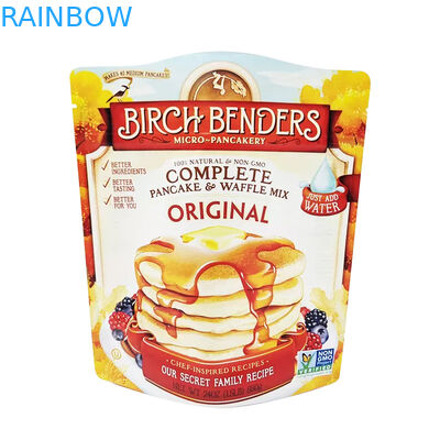 أكياس تغليف الألمنيوم الملونة مايلر 3.5 جرام دعم ذاتي للحقائب ذات السوستة