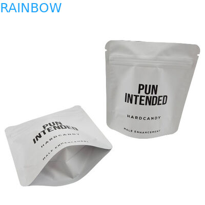 حقيبة الوجبات الخفيفة CMYK Ziplock المضادة للرائحة الحقيبة مايلر لحزم 3.5 جرام 200 ميكروم