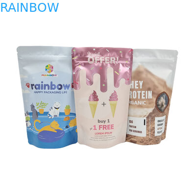 تغليف أغذية مع سحاب قابل للأكل 250 جرام مغلف قهوة بار غلاف قابل للإغلاق