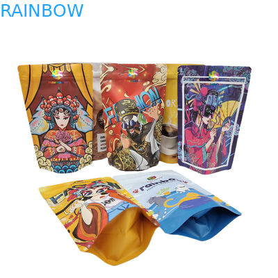 تغليف أغذية مع سحاب قابل للأكل 250 جرام مغلف قهوة بار غلاف قابل للإغلاق