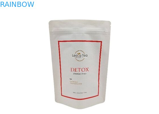 كيس رقائق الألومنيوم للشاي، مقاوم للرائحة، كيس زيبلوك من رقائق الألومنيوم