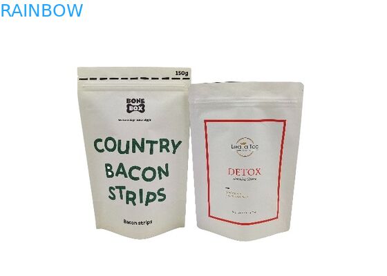 كيس رقائق الألومنيوم للشاي، مقاوم للرائحة، كيس زيبلوك من رقائق الألومنيوم