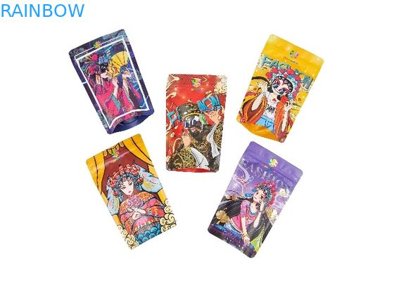 رقائق الألومنيوم البلاستيكية الوقوف الحقيبة رائحة والدليل على أكياس مايلر زيبلوك القابلة للإغلاق