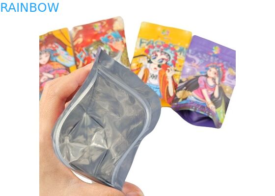 رقائق الألومنيوم البلاستيكية الوقوف الحقيبة رائحة والدليل على أكياس مايلر زيبلوك القابلة للإغلاق