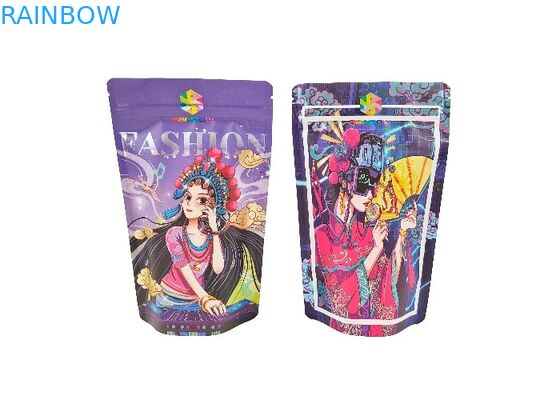 تخزين حلوى الفول السوداني وحلوى الجوز والحلوى في أكياس طعام مايلر مع سحاب قابل للإغلاق