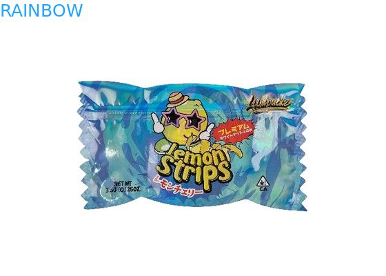 مخصص مطبوعة 3.5 جرام 0.125 أوقية أكياس زيبلوك مايلر المقاومة للرائحة الخاصة يموت قطع شكل غير منتظم