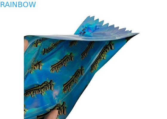 مخصص مطبوعة 3.5 جرام 0.125 أوقية أكياس زيبلوك مايلر المقاومة للرائحة الخاصة يموت قطع شكل غير منتظم