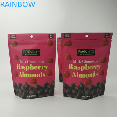 حقائب الطباعة الرقمية المطبوعة بطبيعة الحال أكياس بلاستيكية مائلر مطوية للأغذية