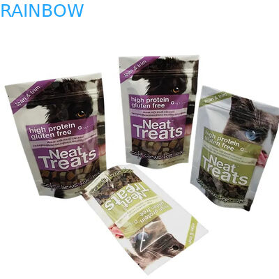 حقيبة طعام للحيوانات الأليفة مضغ الطعام القابل للأكل المقاوم للخدش أكياس التعبئة الغذائية