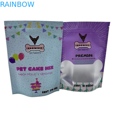 كيس الغذاء لأطعمة الحيوانات الأليفة مع سحب قفاز سحب أكياس التعبئة الغذائية