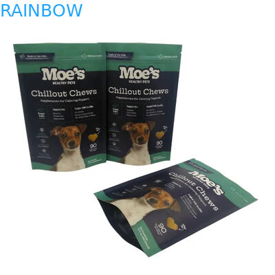 أكياس طعام الحيوانات مع خندق دموع للكلاب