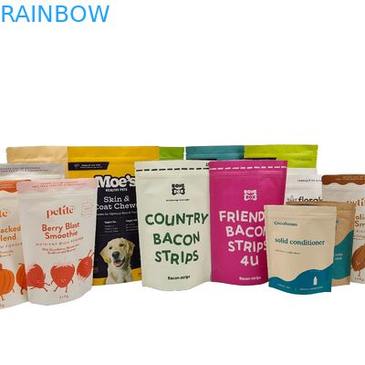 بيع بالجملة بطباعة مخصصة قابلة للتحلل الحيوي ورق الكرافت عالي الجودة قابلة لإعادة التدوير كيس الدعاء الصف الغذائي كيس بلاستيكي سيبلوك