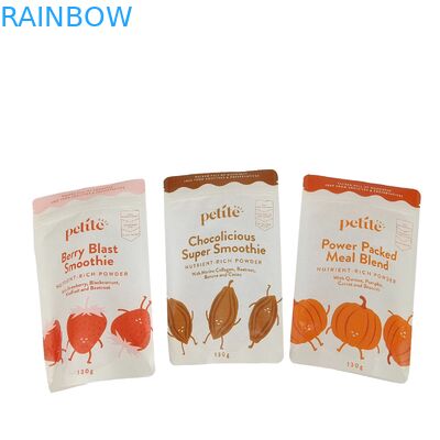 بيع بالجملة بطباعة مخصصة قابلة للتحلل الحيوي ورق الكرافت عالي الجودة قابلة لإعادة التدوير كيس الدعاء الصف الغذائي كيس بلاستيكي سيبلوك