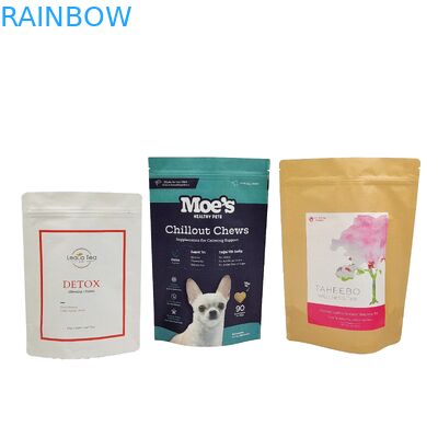 بيع بالجملة بطباعة مخصصة قابلة للتحلل الحيوي ورق الكرافت عالي الجودة قابلة لإعادة التدوير كيس الدعاء الصف الغذائي كيس بلاستيكي سيبلوك