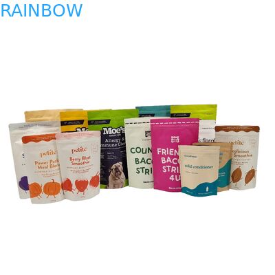 حقيبة أدوات قابلة للتحلل البيولوجي قابلة لإعادة التدوير والتي تم تصنيعها خصيصًا والتي تقف على الأقدام مع فتحة سحب أكياس الورق الكرافت أكياس التعبئة الغذائية