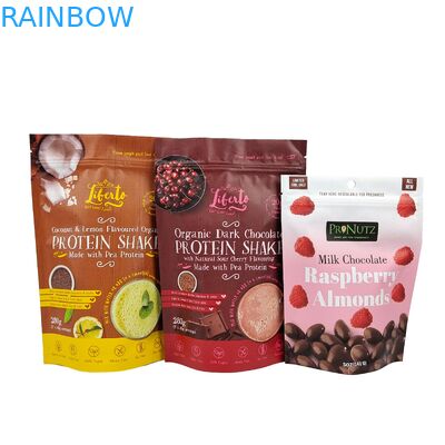 كيس السحب الغذائي الصف الألومنيوم ورق البلاستيكية كيس السحب كيس مايلر