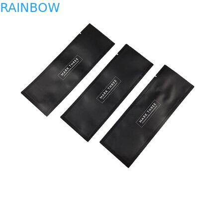 طباعة مخصصة MOQ صغيرة كيس مسطح مستحضرات التجميل عبوات عينة عبوات ورق ضد الرائحة