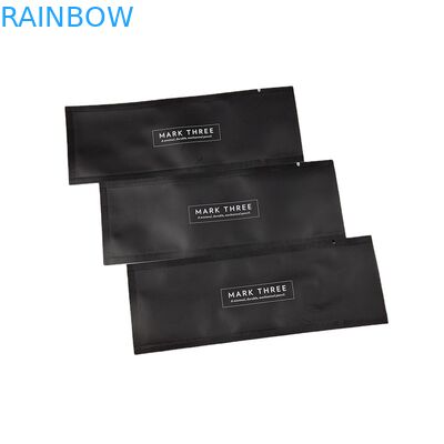 طباعة مخصصة MOQ صغيرة كيس مسطح مستحضرات التجميل عبوات عينة عبوات ورق ضد الرائحة