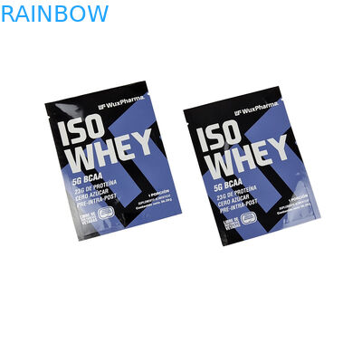 ثلاثي الجانب المغلقة ورق الصفائح الحقيبة التعبئة تحتفظ 10g الخاص بك إضافة قوة عبوات عينة