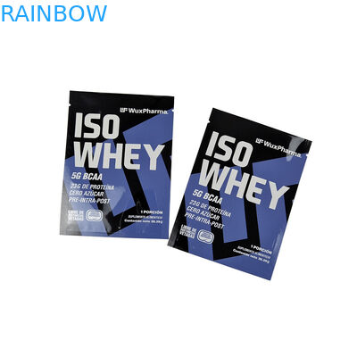 ثلاثي الجانب المغلقة ورق الصفائح الحقيبة التعبئة تحتفظ 10g الخاص بك إضافة قوة عبوات عينة