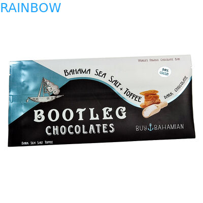 طابع مطبوع حرارة الختم الخلفي الجانبي الختم حقيبة ورقية الظهر الوسطى الحلق الختم سهل الدموع كيس الوسادة الهولوغرافية