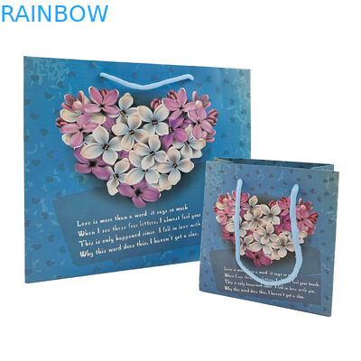 تخصيص التعبئة والتغليف الورقية كيس الكرافت عالية الجودة كيس التسوق قابلة للتحلل الحيوي