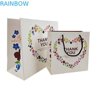 حقائب ورقية بنية طراز الغذاء حقيبة تسوق