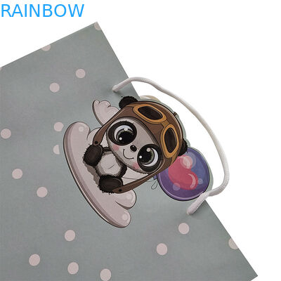 حبل الورق السلك كرت كيس الورق معالجة حبل كيس تقبل تخصيص اللون الورق الملتوية