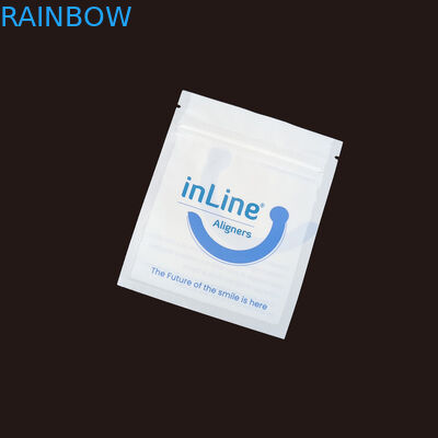 حقائب التغليف الصغيرة ذات القفل السوداء المتعددة الاستخدامات للحقائب الخفية الشفافة