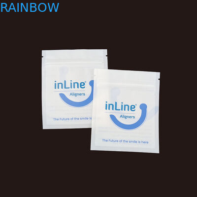 حقائب التغليف الصغيرة ذات القفل السوداء المتعددة الاستخدامات للحقائب الخفية الشفافة