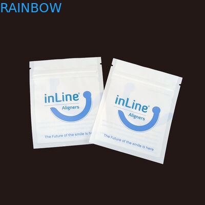 حقائب التغليف الصغيرة ذات القفل السوداء المتعددة الاستخدامات للحقائب الخفية الشفافة