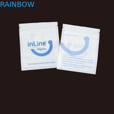 حقائب التغليف الصغيرة ذات القفل السوداء المتعددة الاستخدامات للحقائب الخفية الشفافة