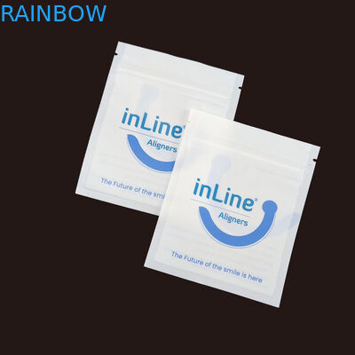 حقائب التغليف الصغيرة ذات القفل السوداء المتعددة الاستخدامات للحقائب الخفية الشفافة