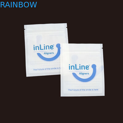 حقائب التغليف الصغيرة ذات القفل السوداء المتعددة الاستخدامات للحقائب الخفية الشفافة