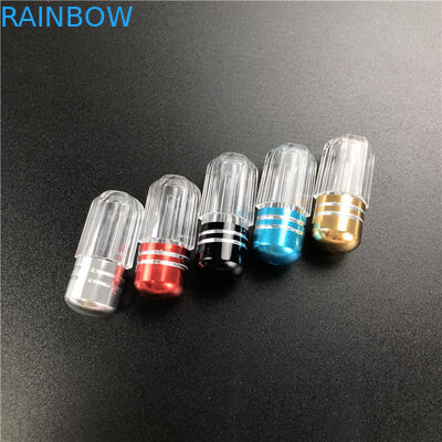 علبة طبية بلاستيكية ذات أسلوب ثمانية أطراف مع فوهة معدنية لأقراص تعزيز الذكور