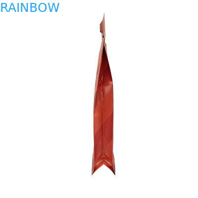 أسفل غوسيت البلاستيك زيب كيس بلاستيك مربع سلة أسفل مسطحة الغذاء التعبئة الجانبية الختم حقيبة الطعام الحيوانات الأليفة مع مقبض